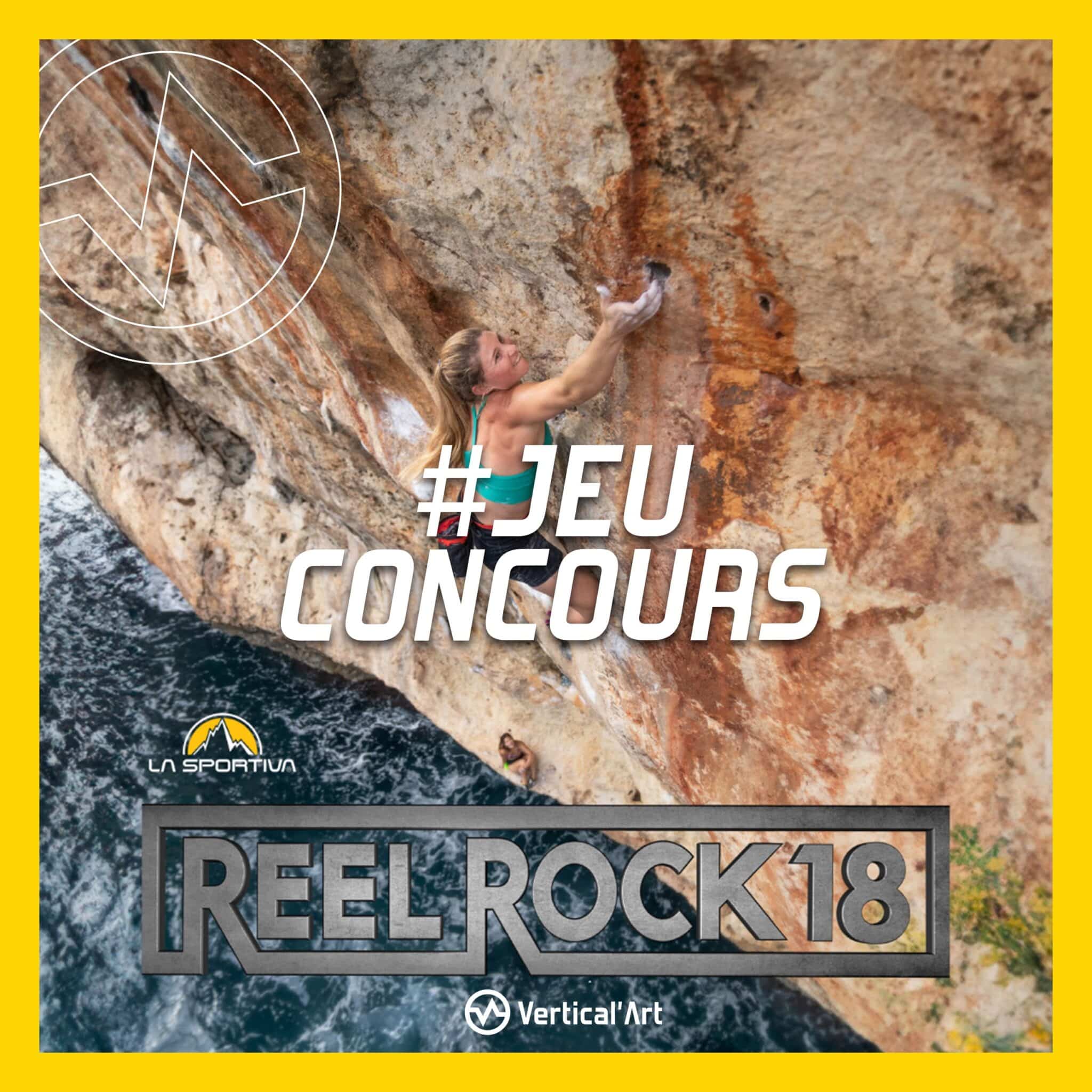 Jeu concours Instagram : Reel Rock 18 X Vertical'Art Grenoble