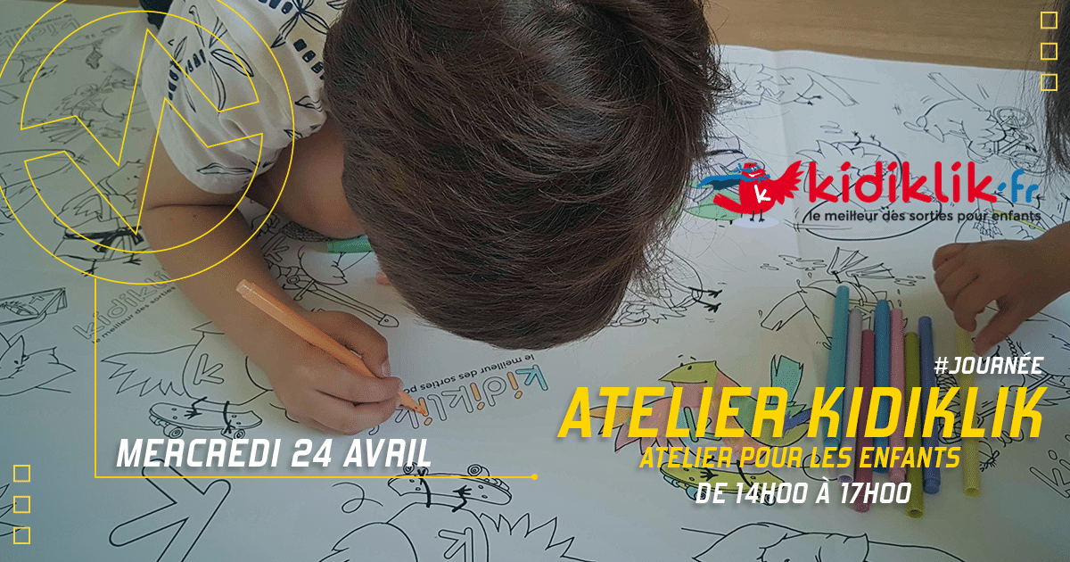 Atelier Kidiklik et Kids on bloc le mercredi 24 avril à Vertical'Art Grenoble