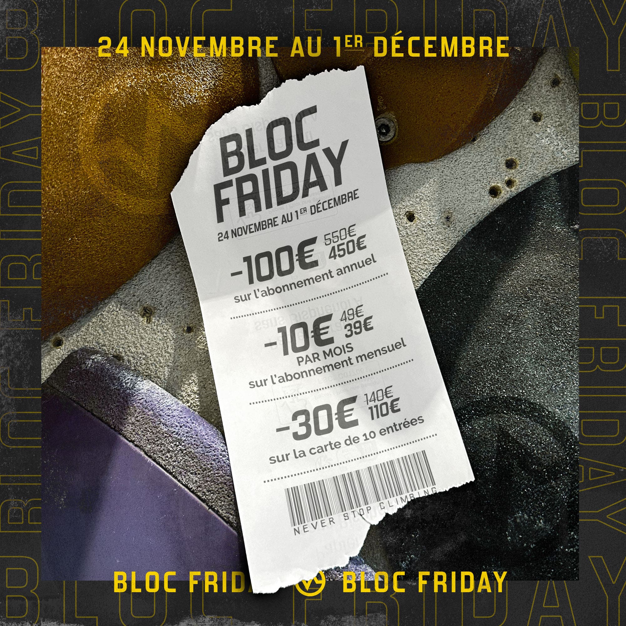BLOC FRIDAY - Grenoble - Insta